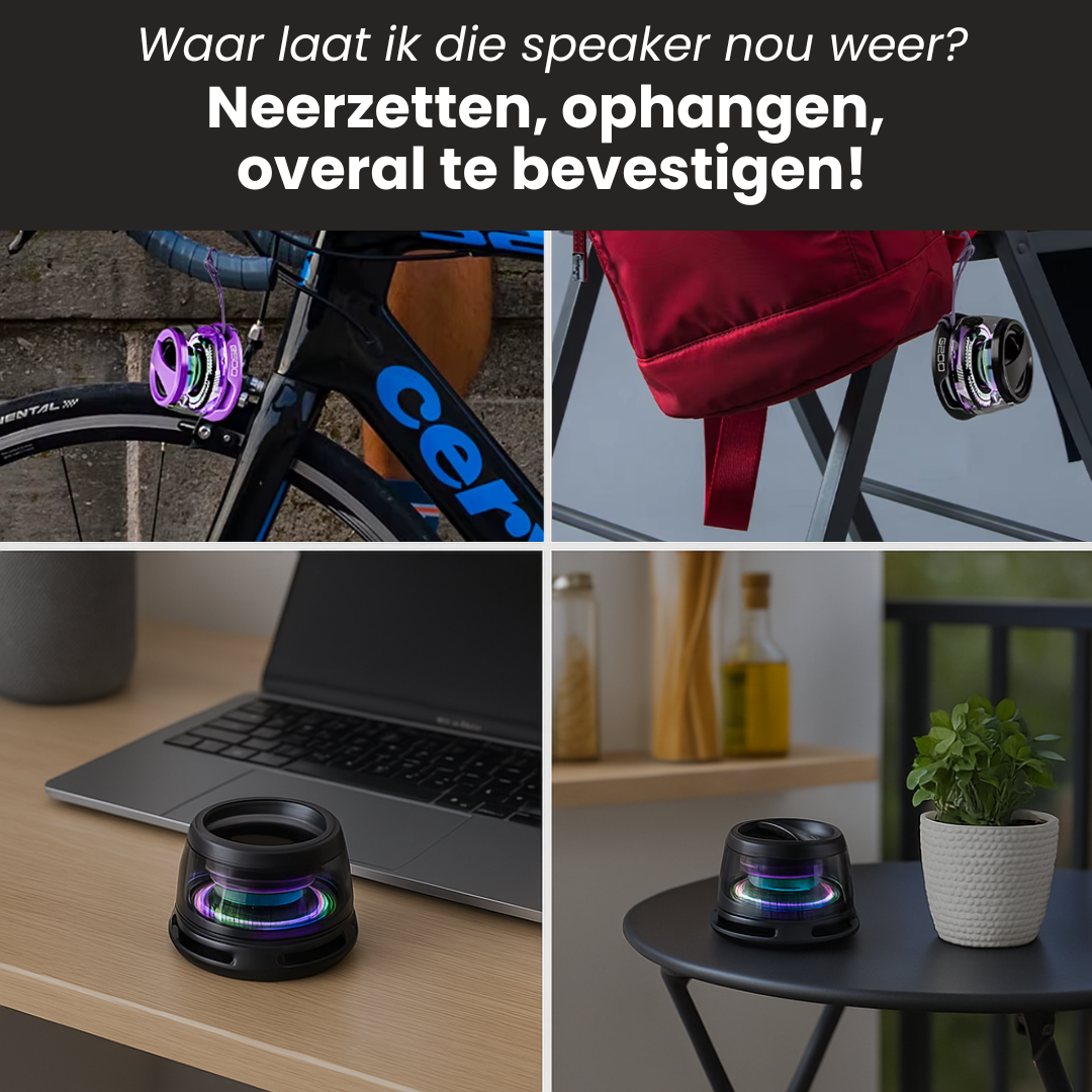 SoundMag Pro – Magnetischer Bluetooth-Lautsprecher mit Stil & Power
