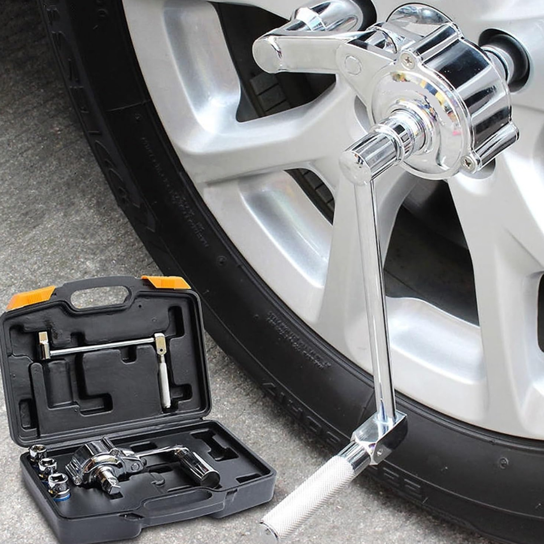 PowerLoosen Pro — Verrostete Radmuttern lösen ohne Kraftaufwand