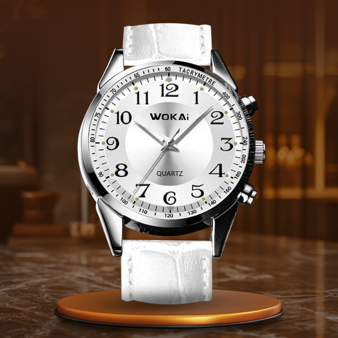 Casual Sport Vit Klocka™ – Patina-Butik