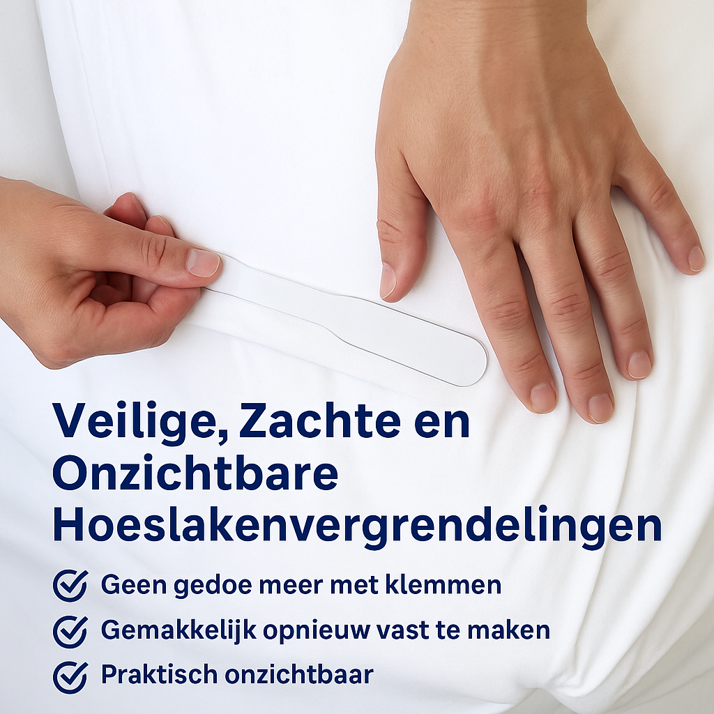 SheetLock Pro – Nie wieder verrutschende Bettlaken!