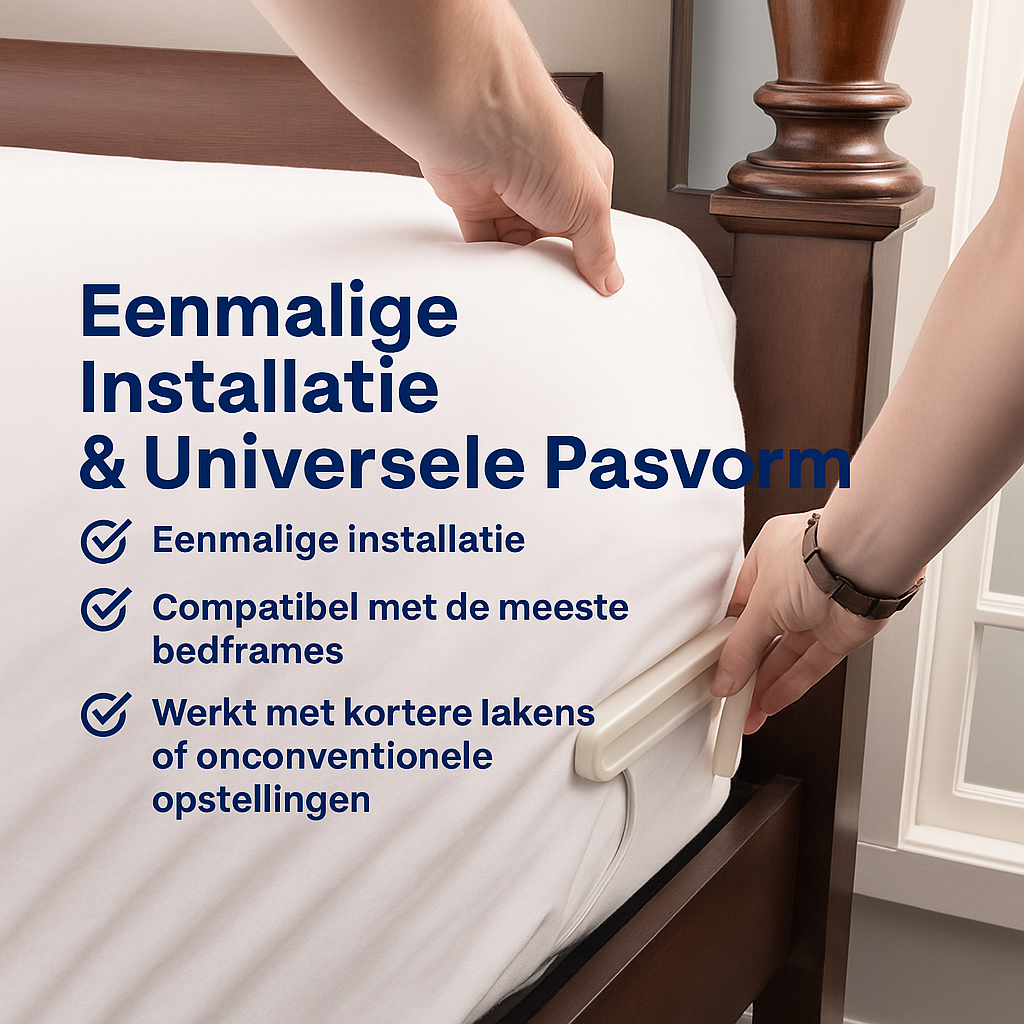 SheetLock Pro – Nie wieder verrutschende Bettlaken!