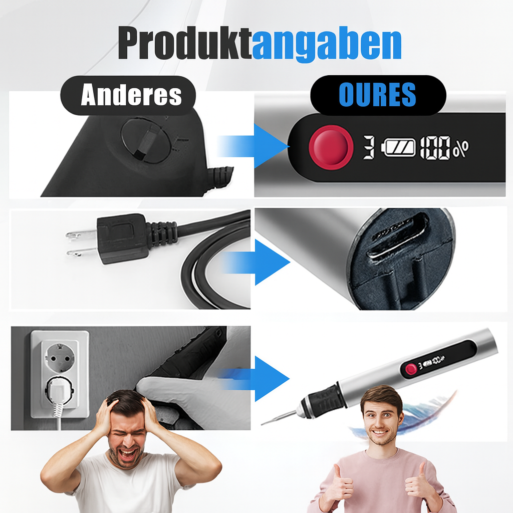 ArtisCraft™ Gravierstift — Meisterhafte Präzision für perfekte Kunstwerke bei jedem Strich