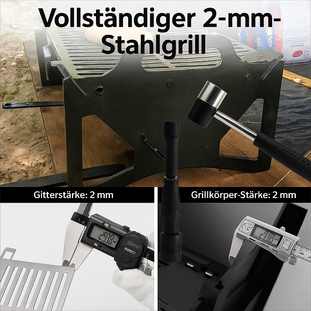 GrillFix Compact – Grillvergnügen überall in nur 60 Sekunden