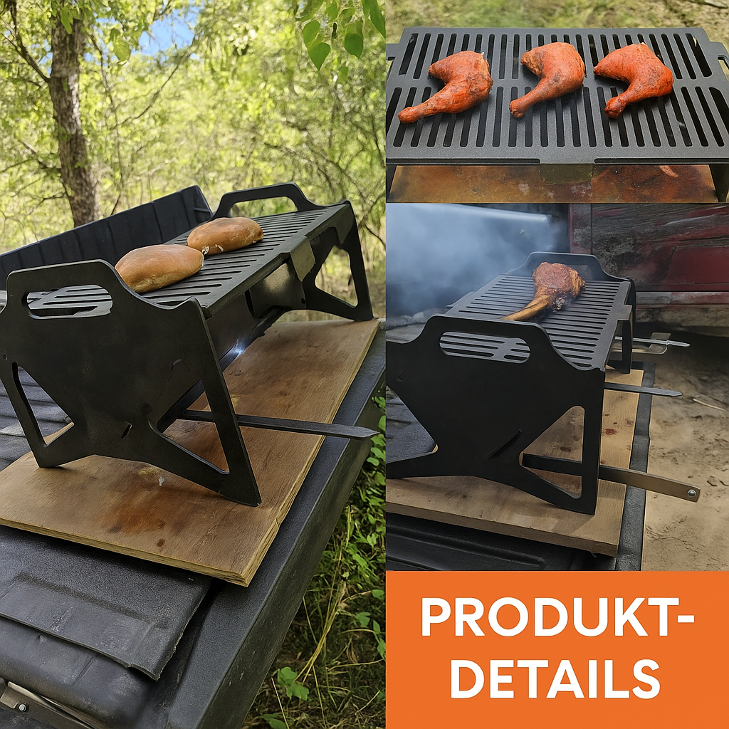 GrillFix Compact – Grillvergnügen überall in nur 60 Sekunden