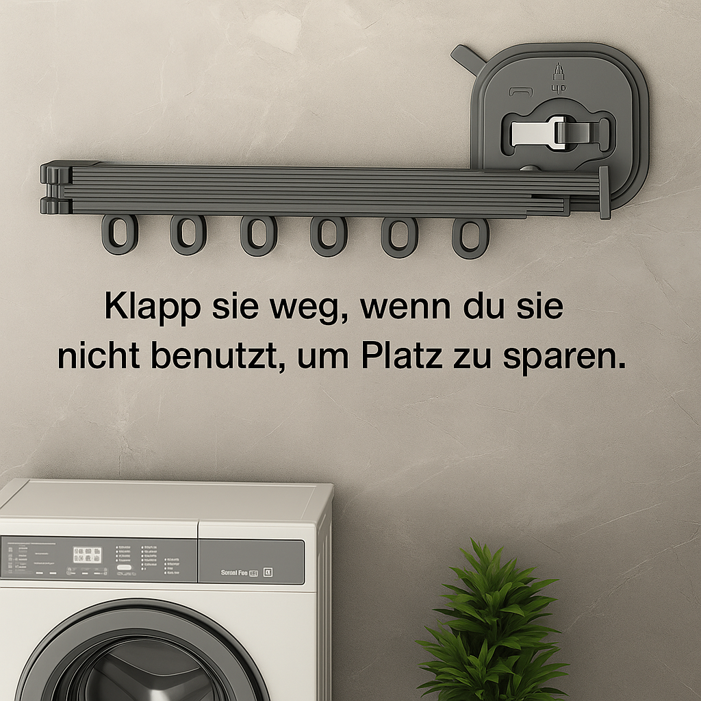 FlexRack Pro – Trockne deine Wäsche überall, platzsparend & mühelos!