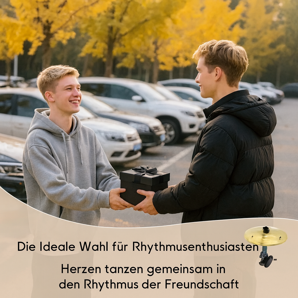 BeatDrive Cymbal – Mini-Schlagzeugbecken fürs Auto