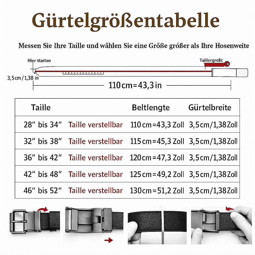 FlexBelt Classic – Der Gürtel, der immer perfekt sitzt