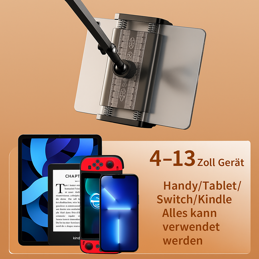 FlexArm™ – Freie Hände, perfekter Blickwinkel überall