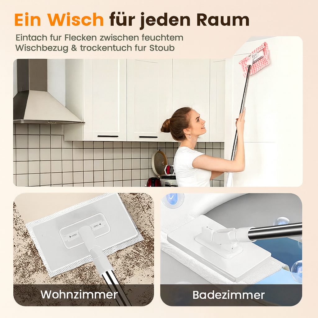 SmartMop™ – Mühelos sauber in nur einem Wisch