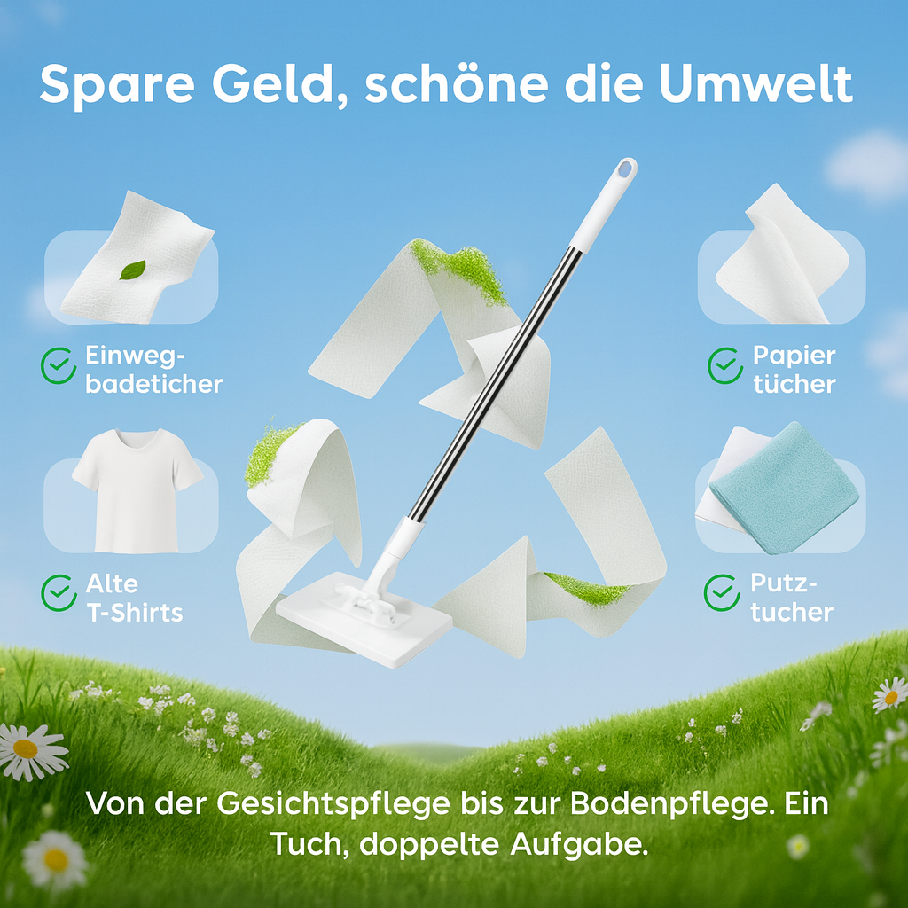 SmartMop™ – Mühelos sauber in nur einem Wisch
