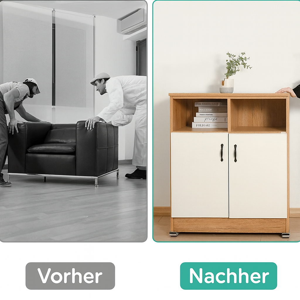 ShiftMate Pro — Möbel bewegen ohne Rückenschmerzen