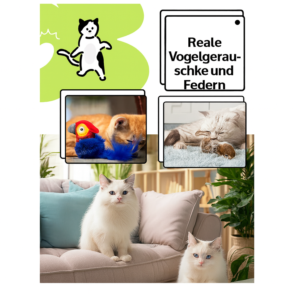 BirdiePlay – Der Jagdspaß für glückliche Stubentiger