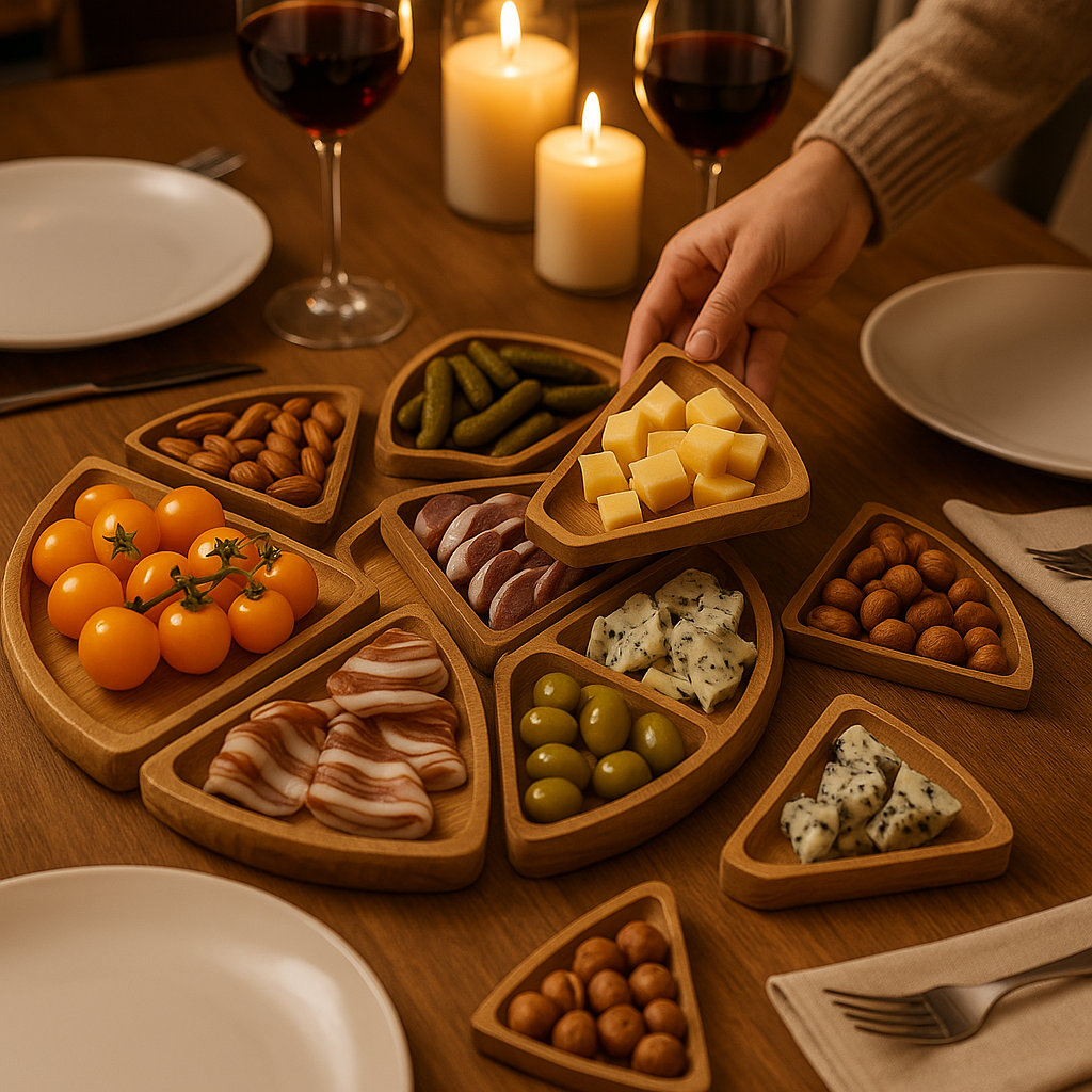 SnackWood Puzzle – Stilvoll servieren wie ein Profi