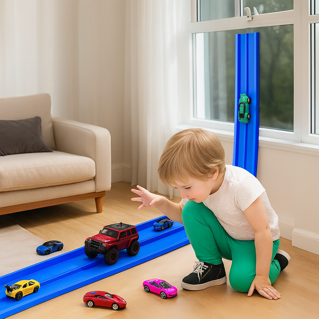 TrackTwist RaceBahn – Fördert Kreativität & Rennspaß ohne Grenzen