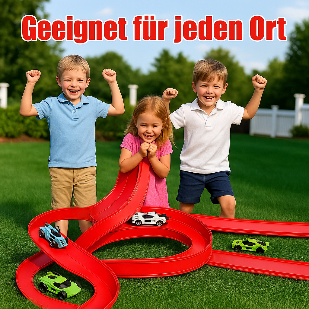 TrackTwist RaceBahn – Fördert Kreativität & Rennspaß ohne Grenzen