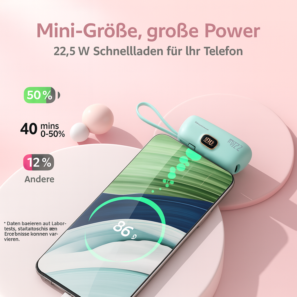 VoltPocket™ – Immer Energie, immer Stil