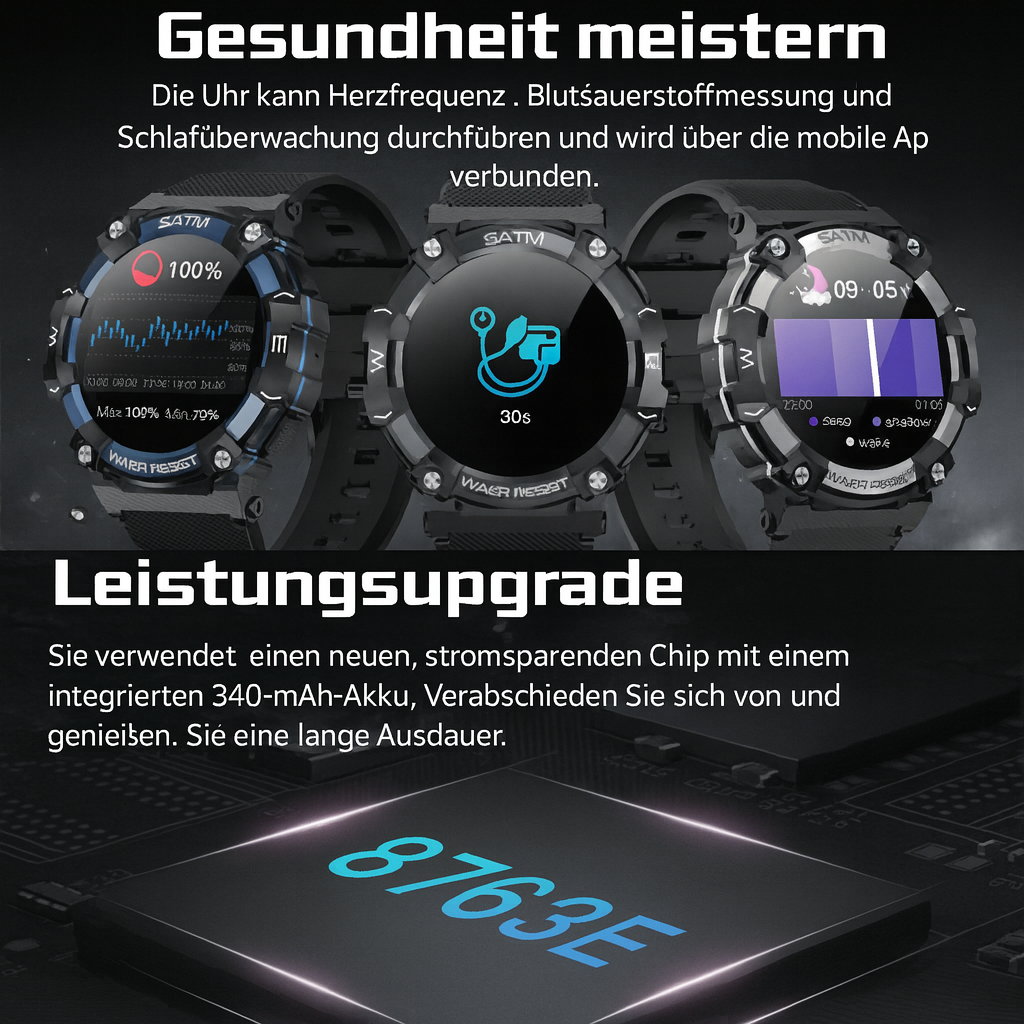 IronForce Pro – Die Uhr, die alles überlebt