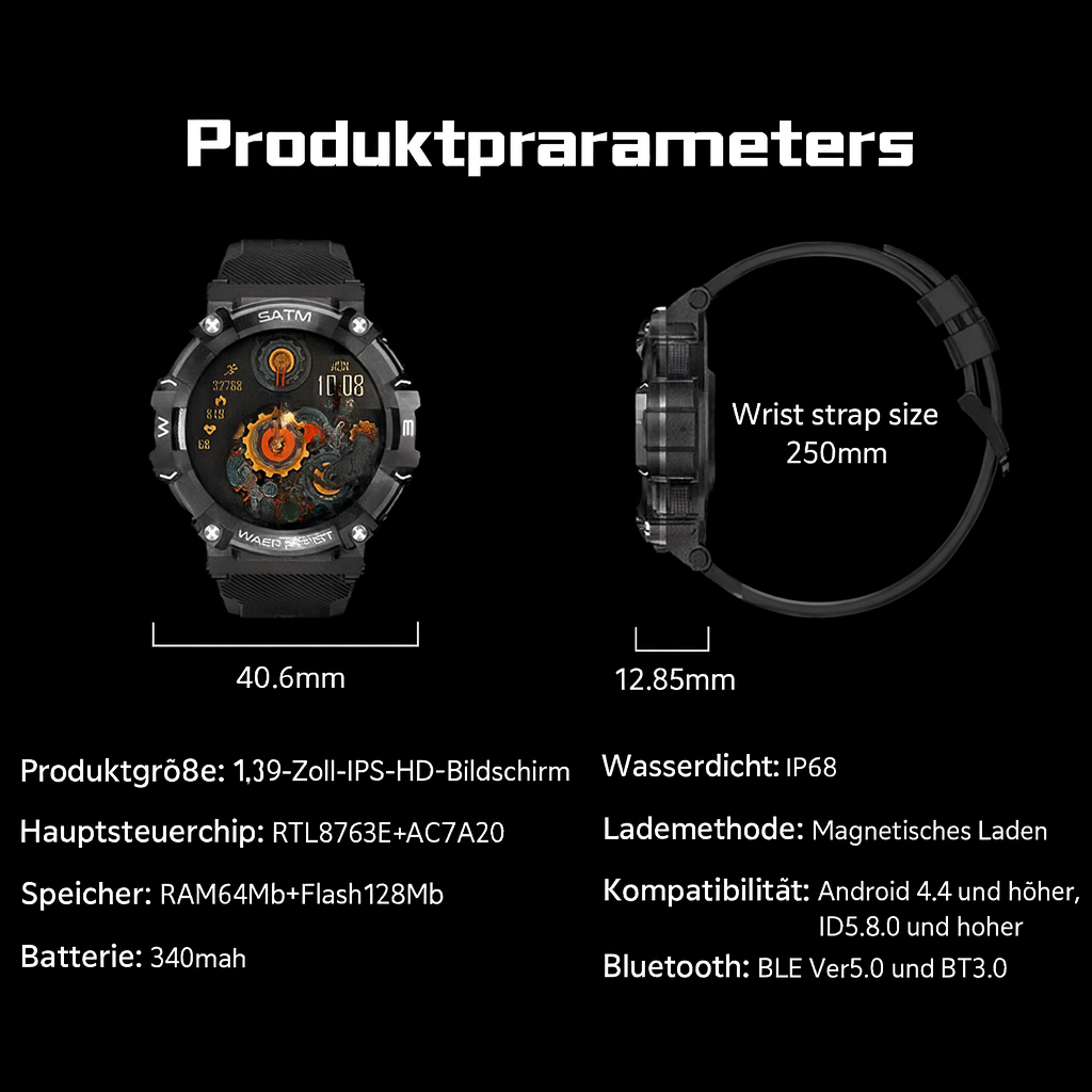 IronForce Pro – Die Uhr, die alles überlebt