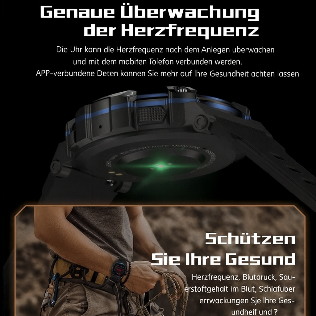 IronForce Pro – Die Uhr, die alles überlebt