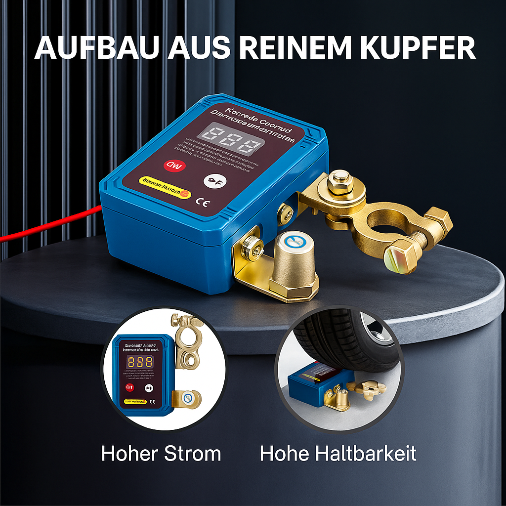 PowerGuard AutoCut – Fernbedienbarer Batterietrennschalter