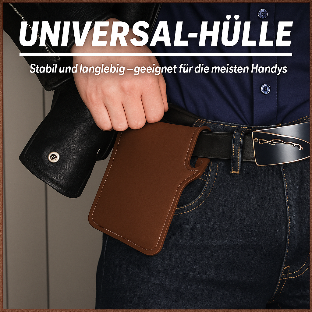 LeatherGuard – Die elegante Gürteltasche für Ihr Smartphone