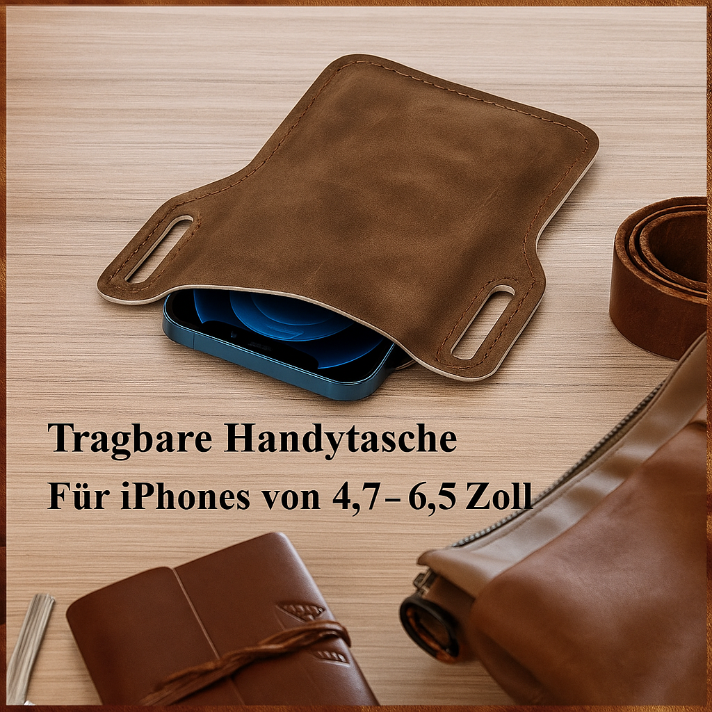 LeatherGuard – Die elegante Gürteltasche für Ihr Smartphone