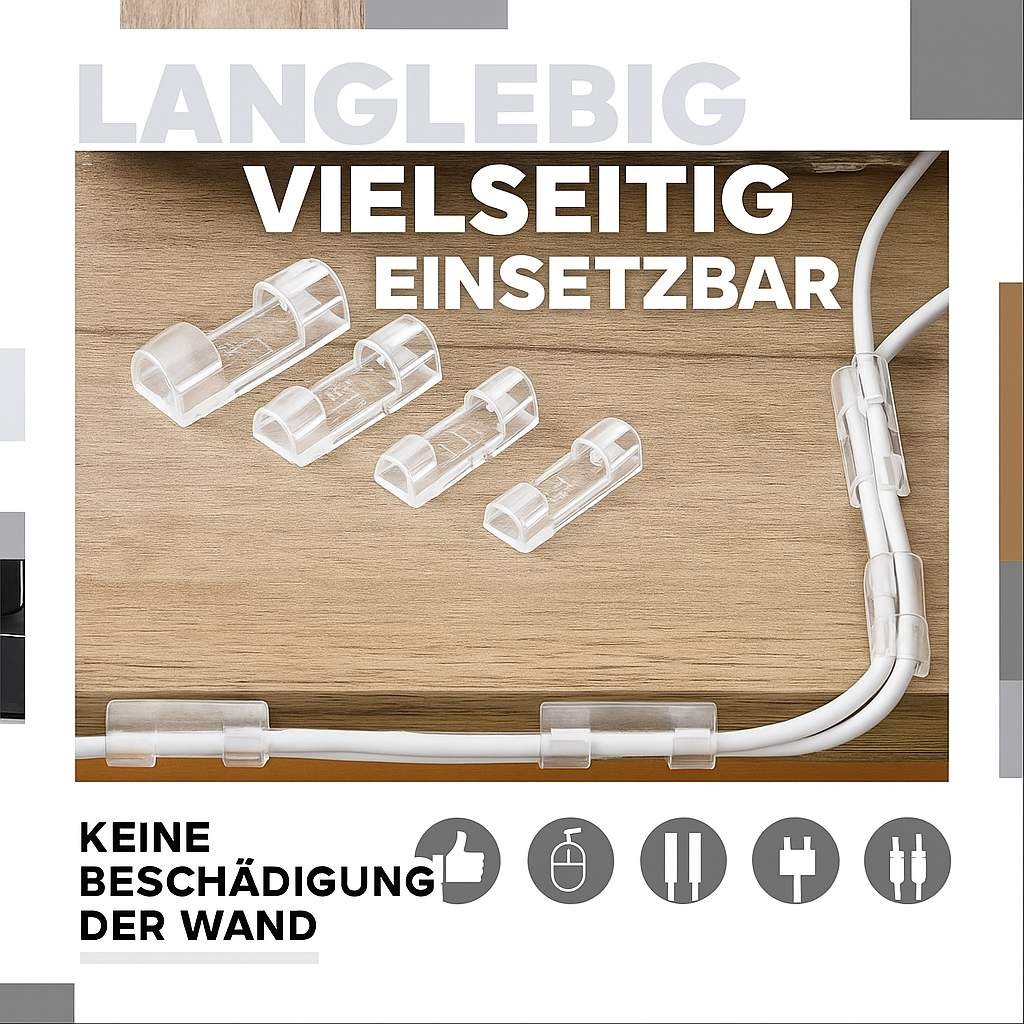 CableFix Mini – Nie wieder Kabelchaos
