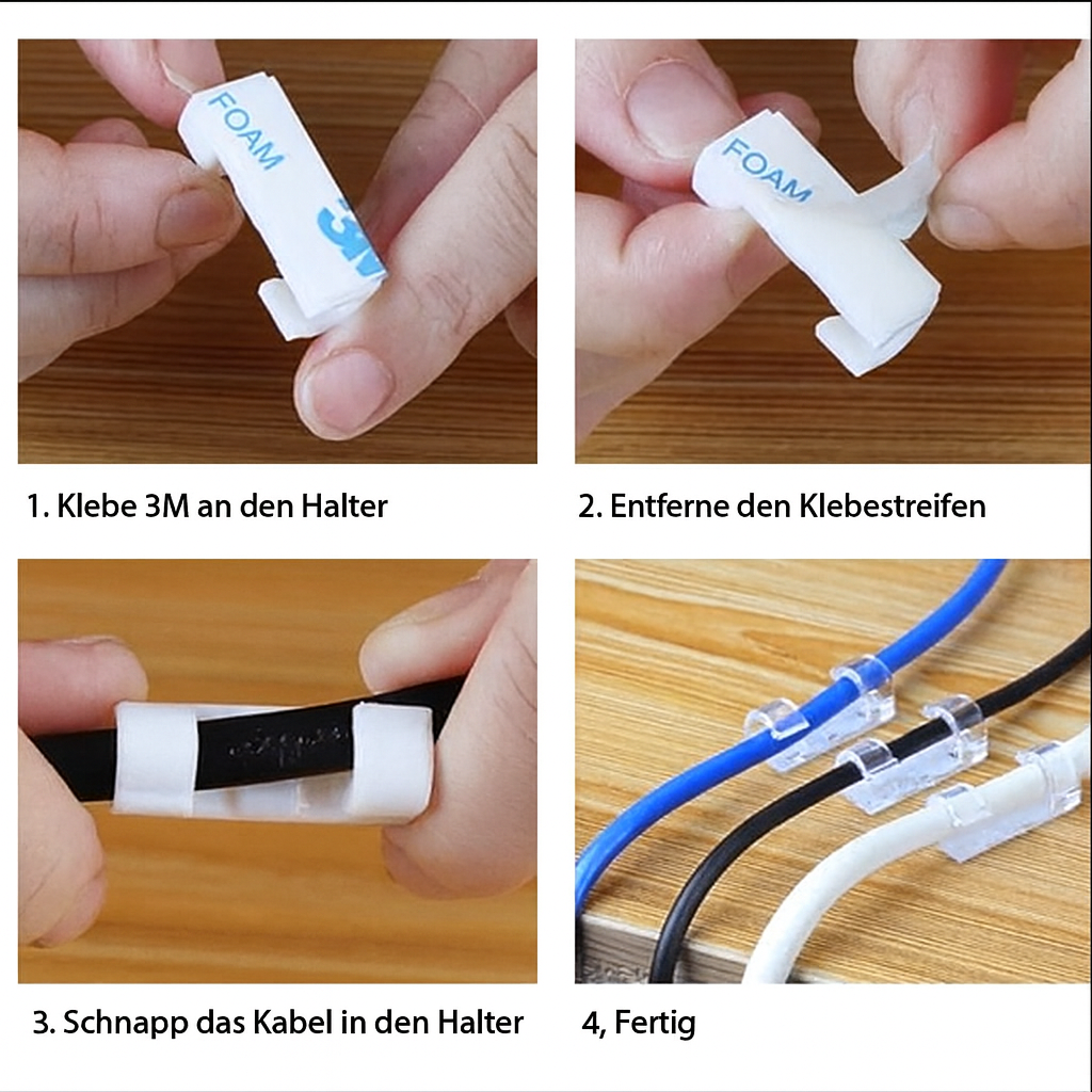 CableFix Mini – Nie wieder Kabelchaos