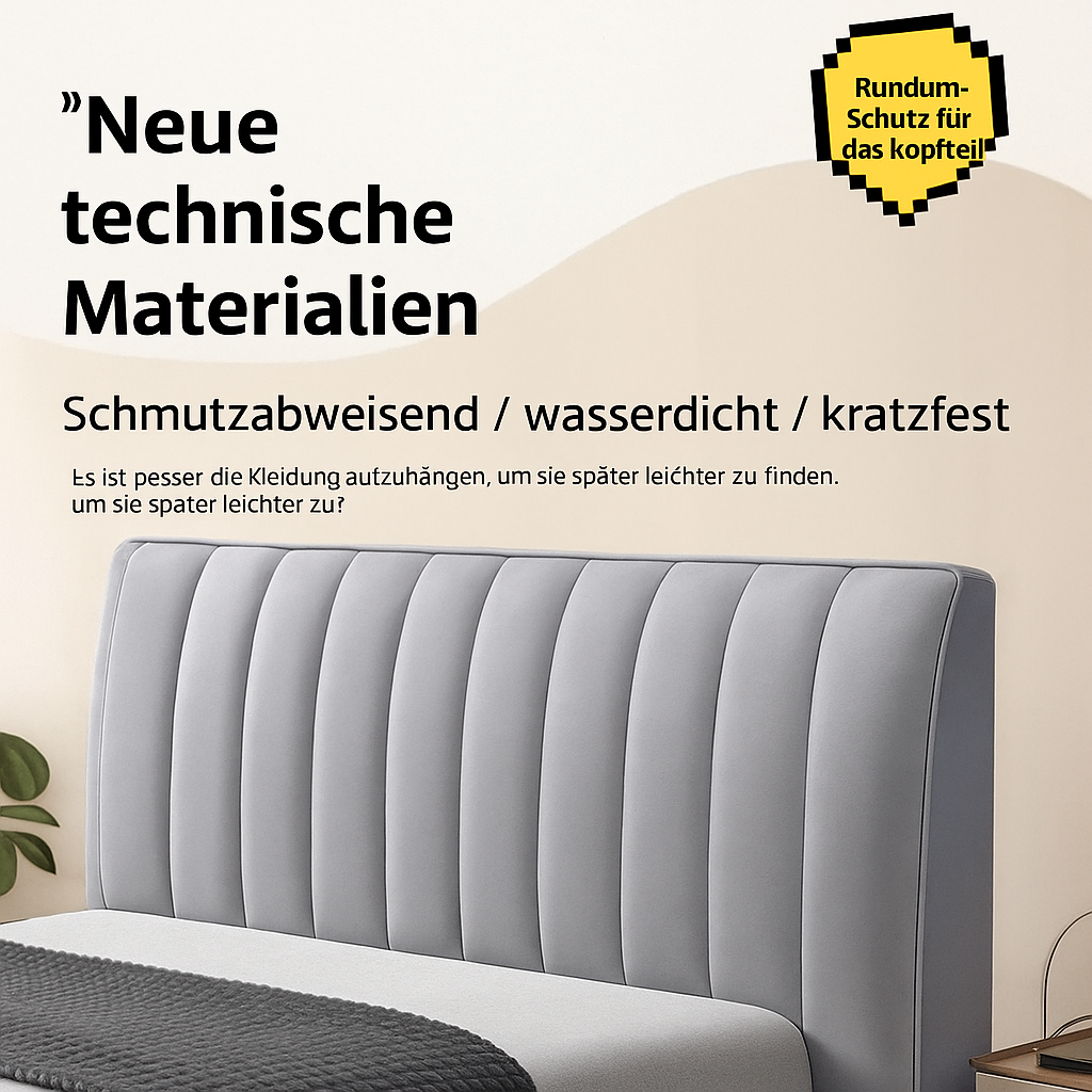 HeadGuard Luxe™ – Der stylische Schutz für dein Kopfteil