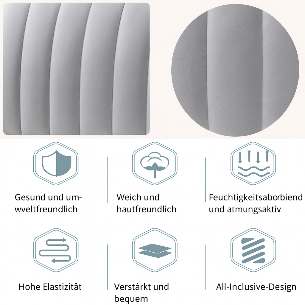 HeadGuard Luxe™ – Der stylische Schutz für dein Kopfteil