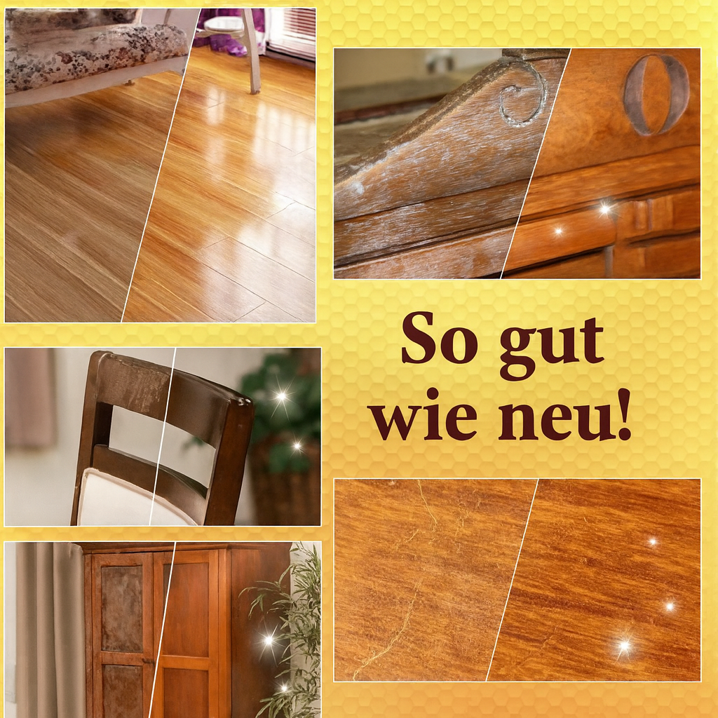 WoodGlow Balsam — Lässt deine Möbel wieder wie neu aussehen
