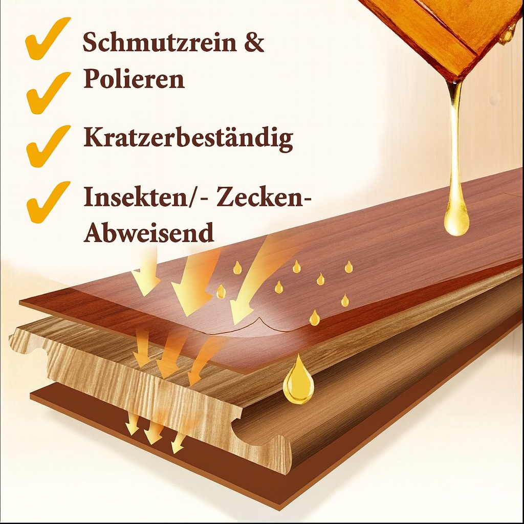 WoodGlow Balsam — Lässt deine Möbel wieder wie neu aussehen