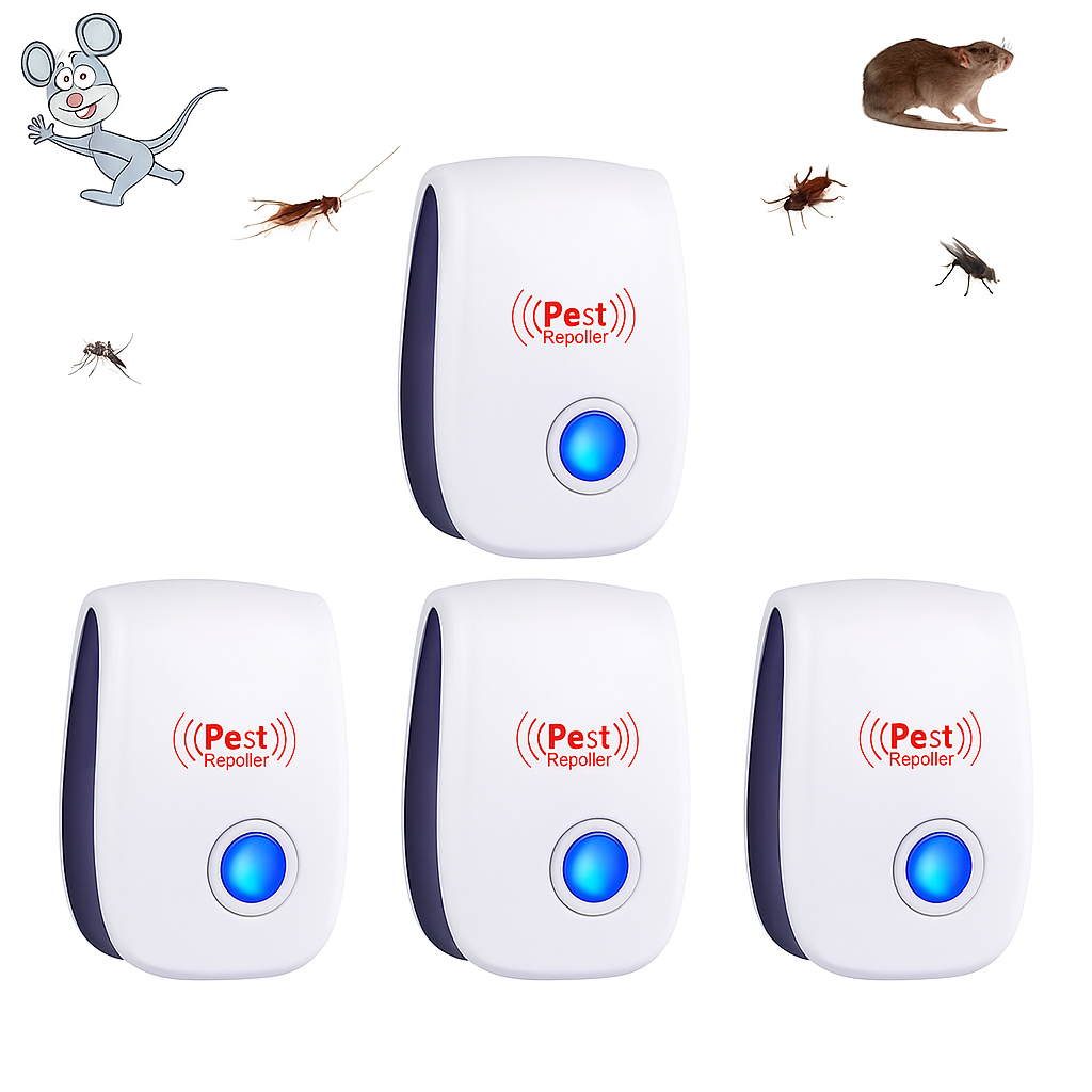 RodentGuard Pro™ — Leise Ultraschallkraft, die Ihr Zuhause dauerhaft schädlingsfrei hält