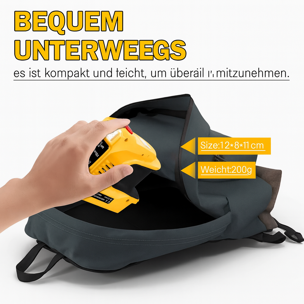 PowerFlex™ – Kompakter Wechselrichter für Auto, Camper & Outdoor