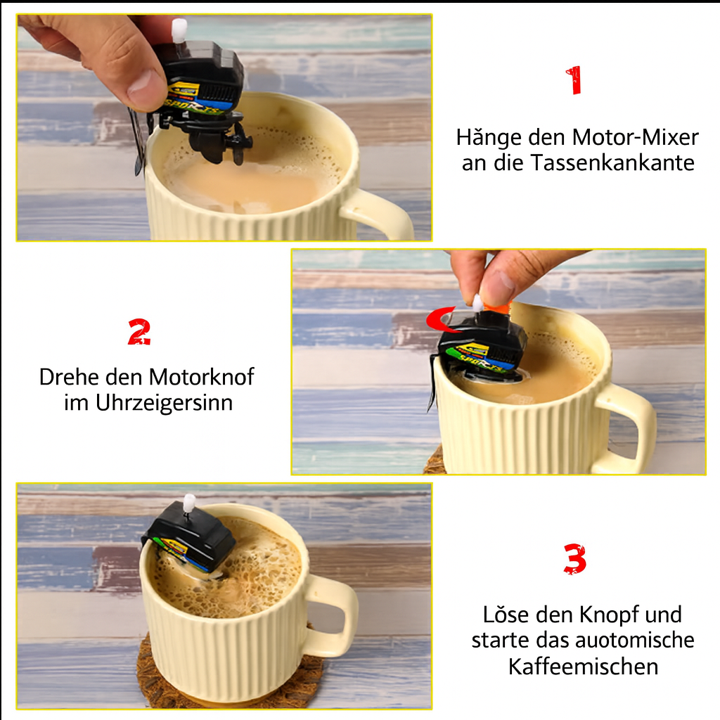 1+1 GRATIS | MotorMix – Der Bootsmotor für deinen Kaffee