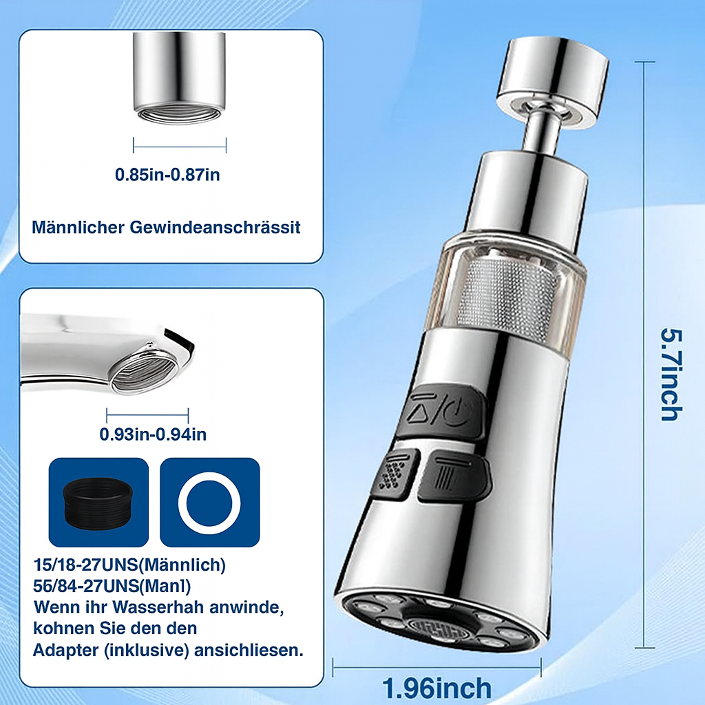 AquaFlex™ – Macht deinen Wasserhahn smarter & effizienter!