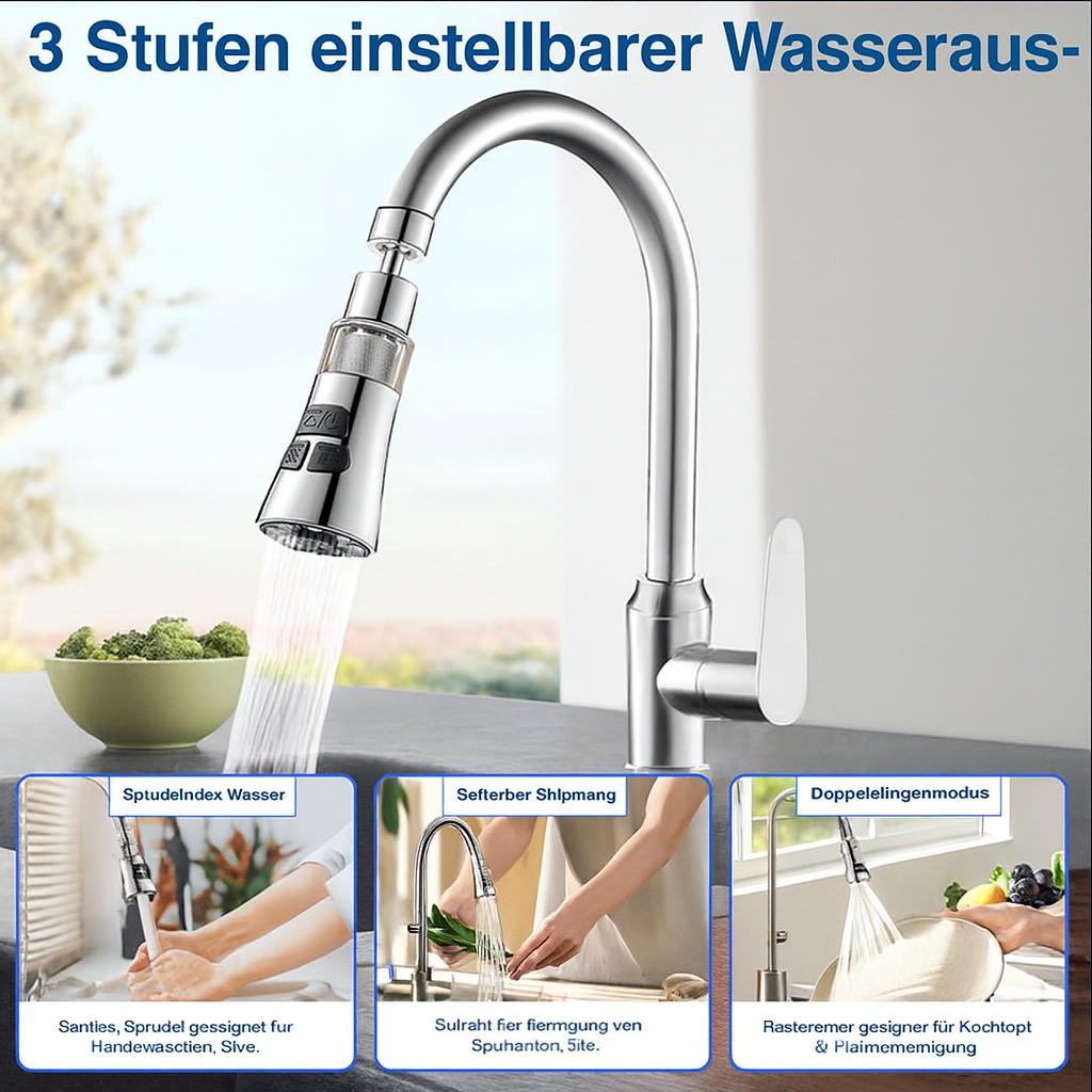 AquaFlex™ – Macht deinen Wasserhahn smarter & effizienter!