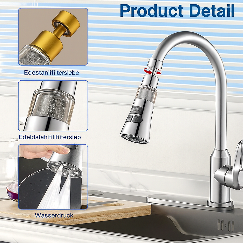AquaFlex™ – Macht deinen Wasserhahn smarter & effizienter!