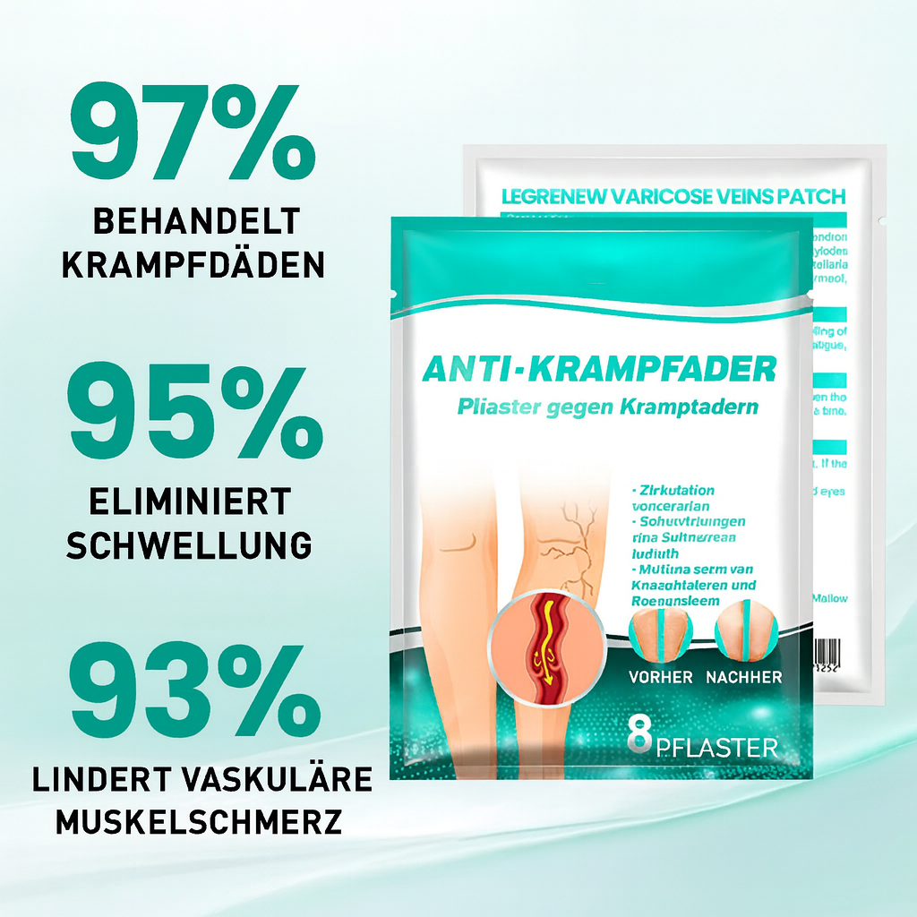 VenoLift Patch – Schluss mit schmerzhaften, sichtbaren Venen