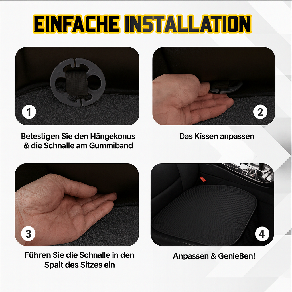 LuxRide Covers – Atmungsaktive & Rutschfeste Sitzbezüge!