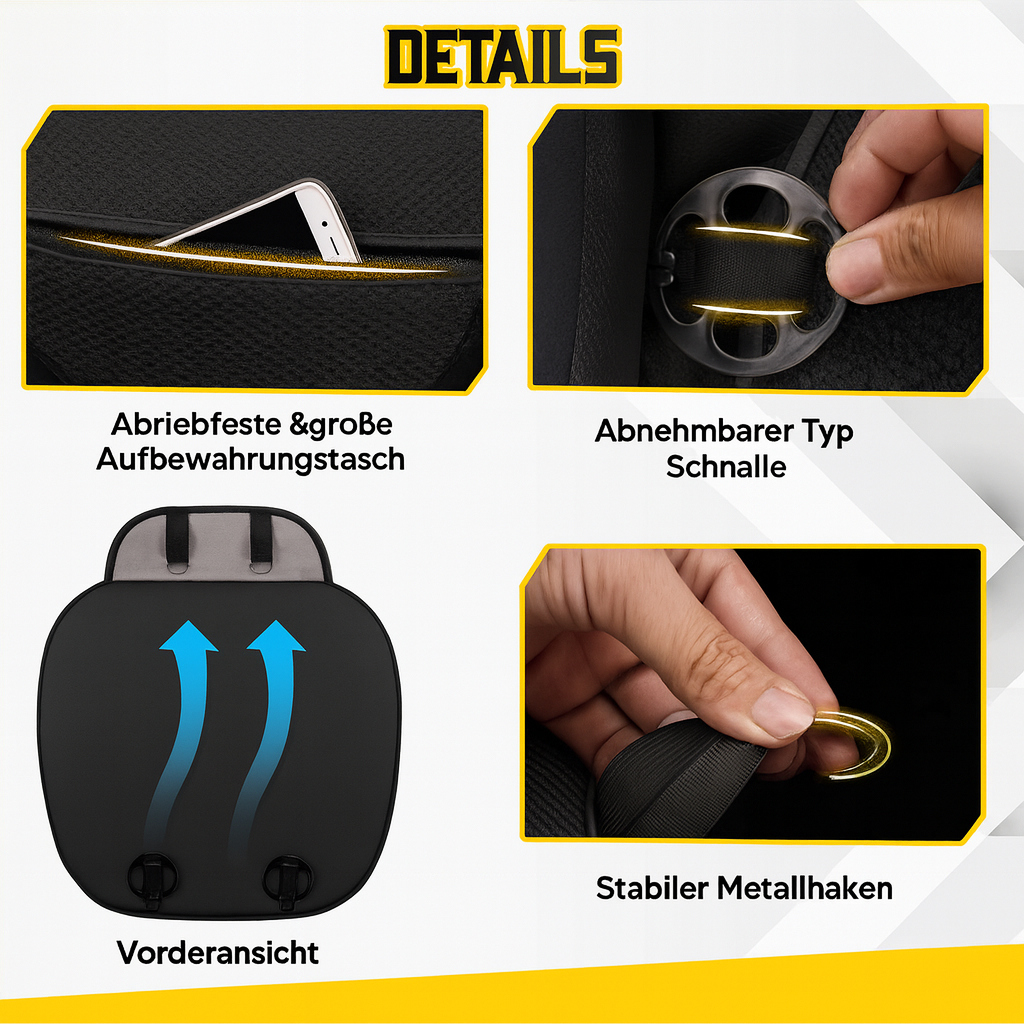 LuxRide Covers – Atmungsaktive & Rutschfeste Sitzbezüge!