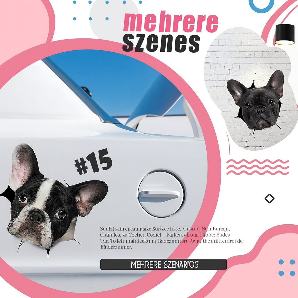 PetWallies™ – Süße 3D-Wandsticker mit Katzen & Hunden