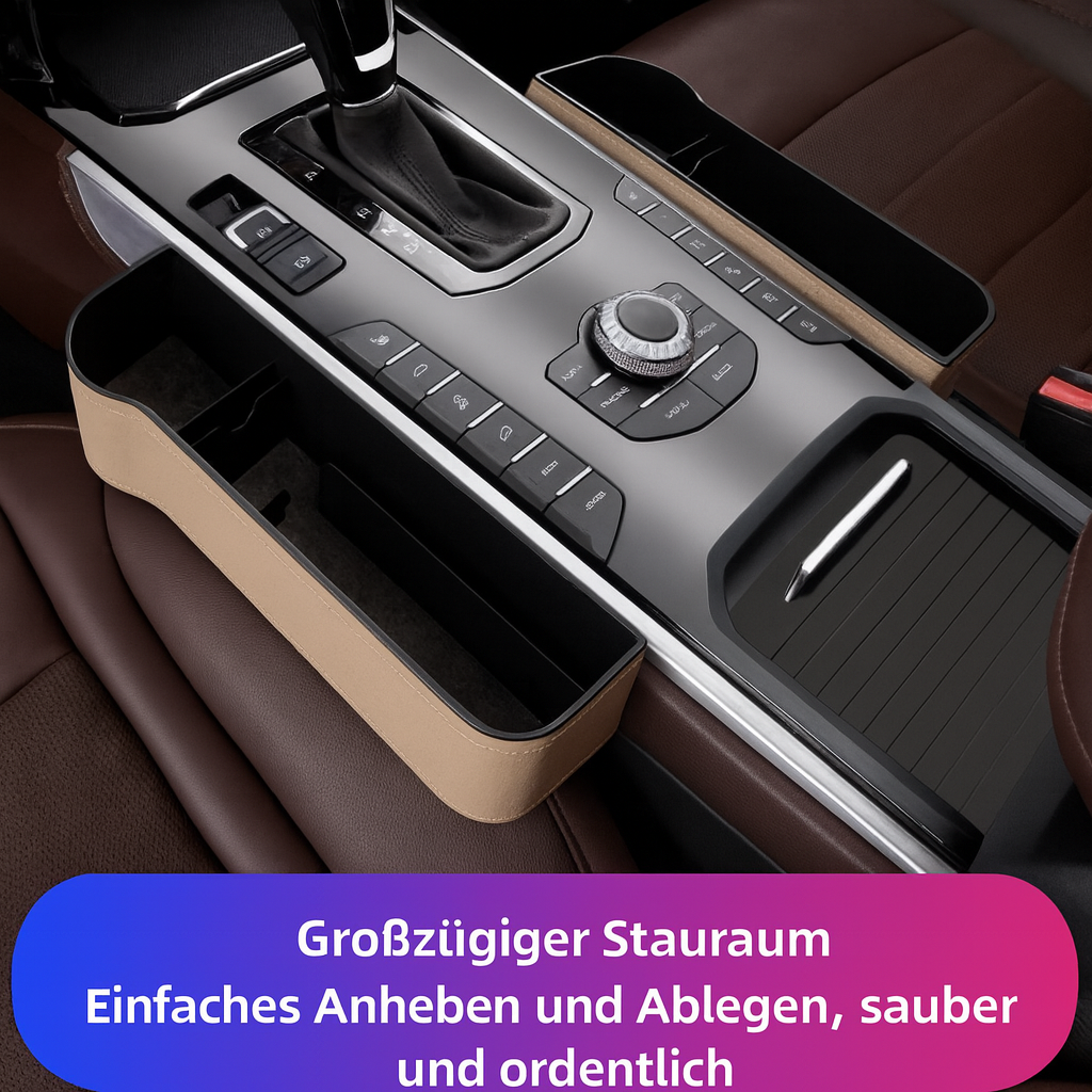 DriveMate – Leder Auto Sitz-Organizer