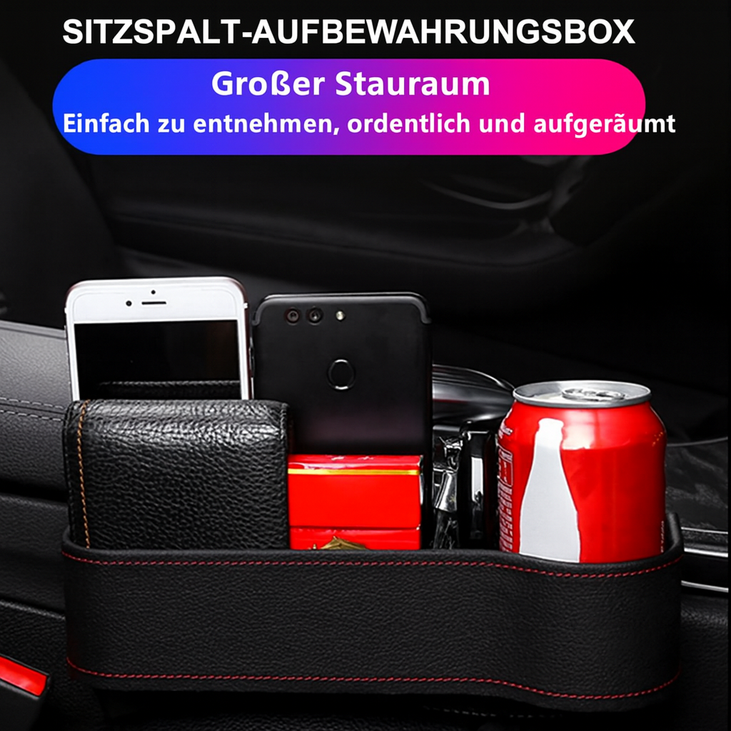 DriveMate – Leder Auto Sitz-Organizer