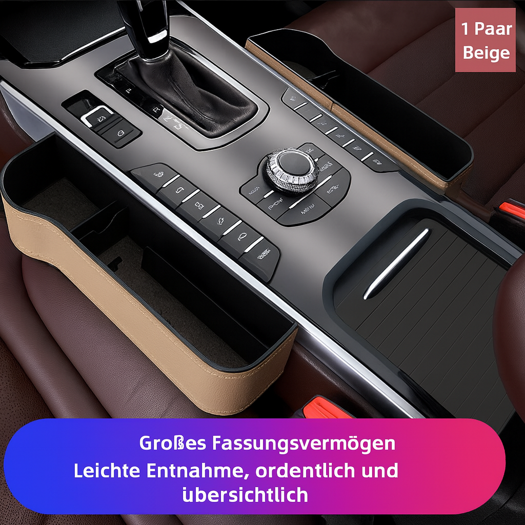 DriveMate – Leder Auto Sitz-Organizer