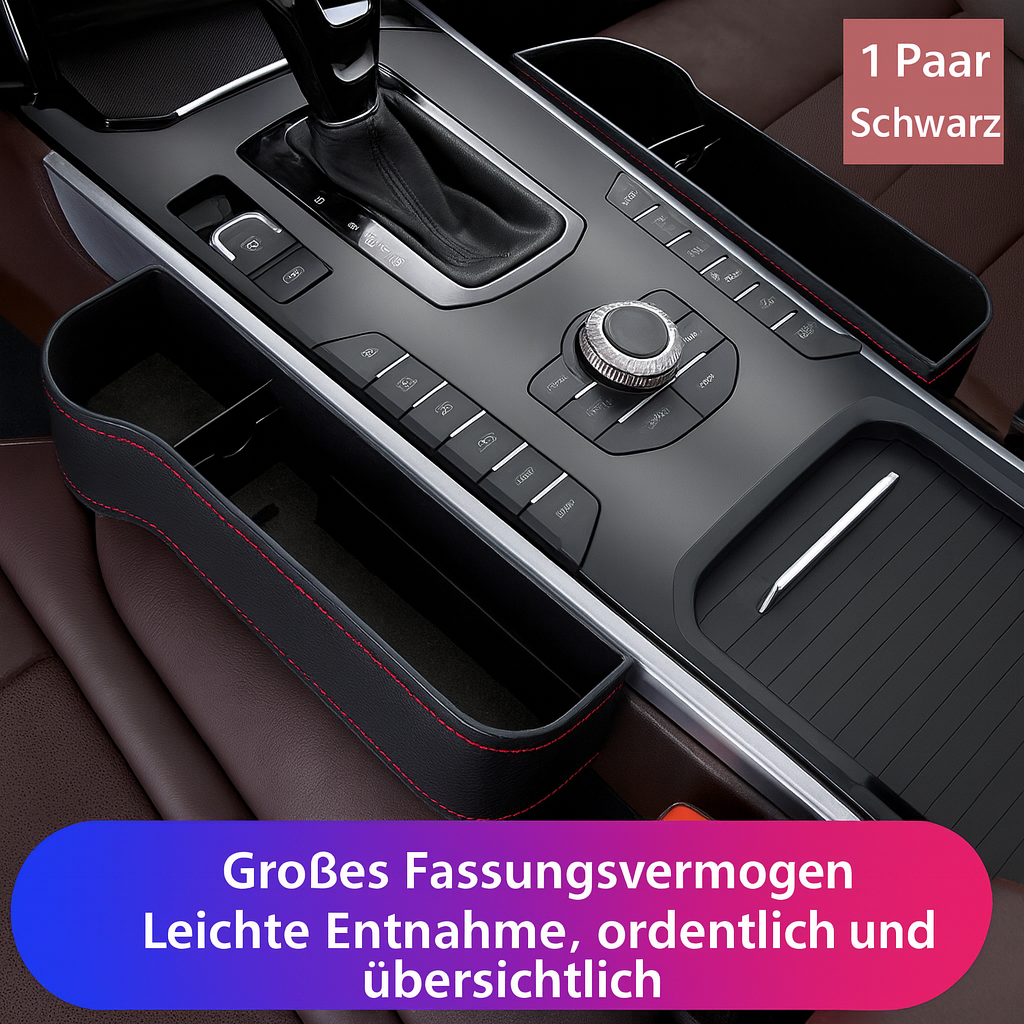 DriveMate – Leder Auto Sitz-Organizer