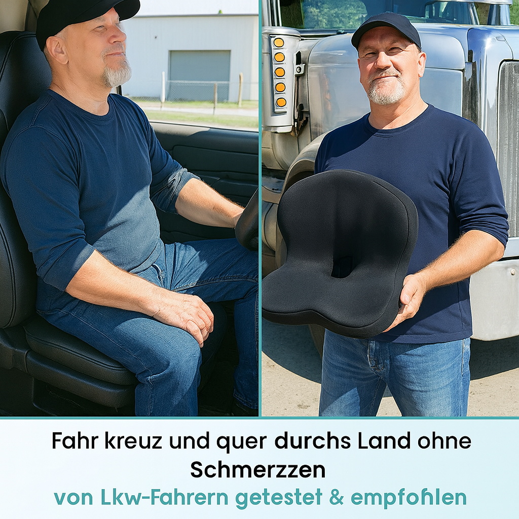 RelaxoSeat – Sitz dich frei von Schmerz & Spannung