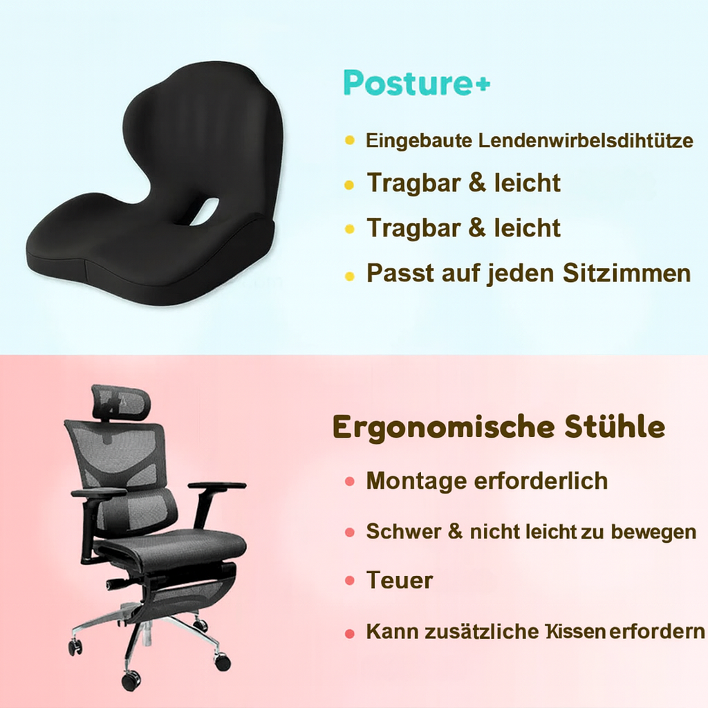 RelaxoSeat – Sitz dich frei von Schmerz & Spannung