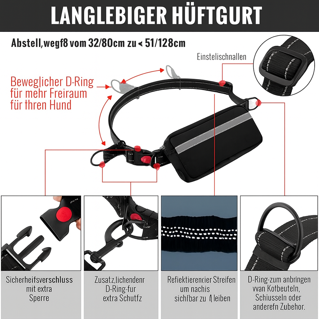 FreeRun Lead – Hände frei, volle Kontrolle