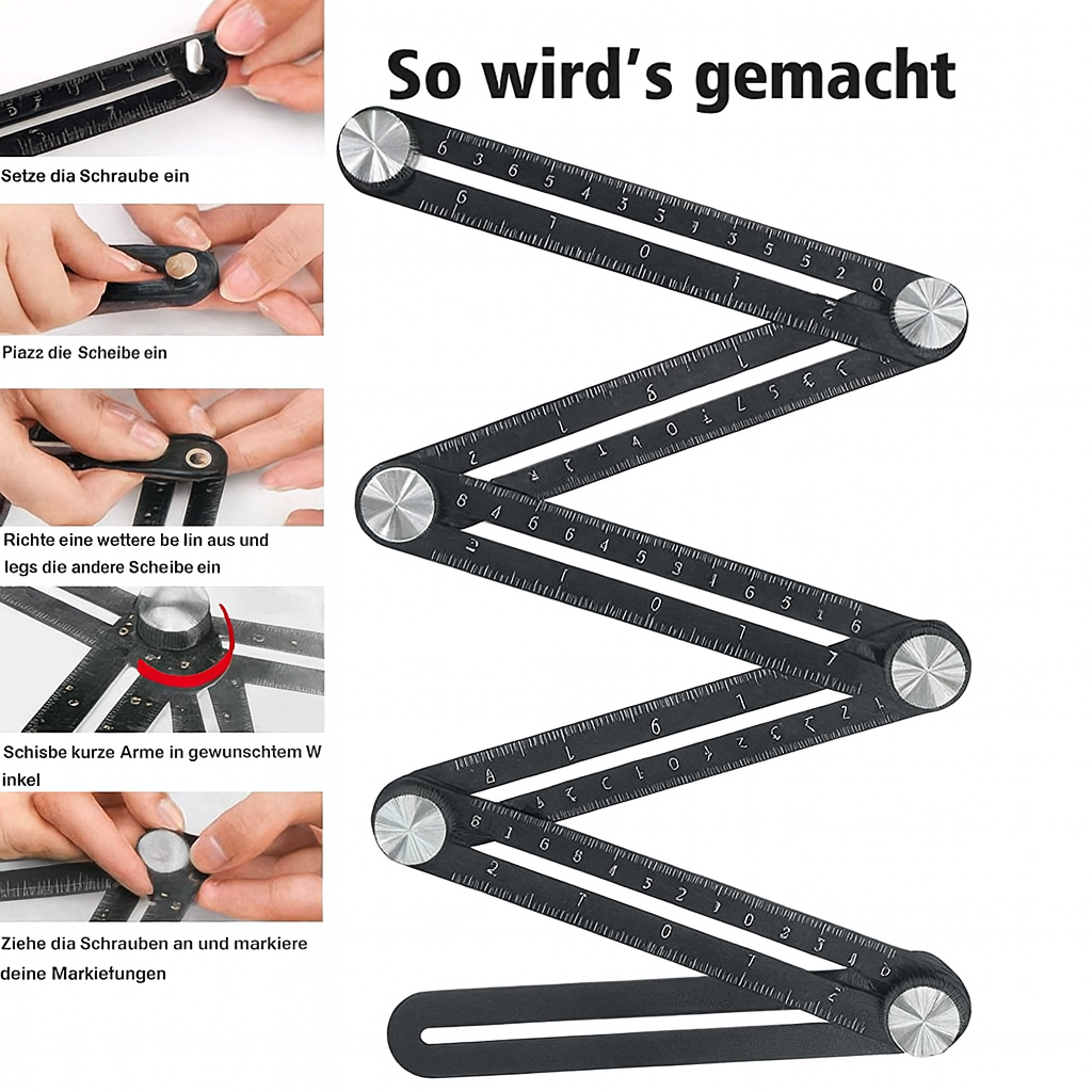 FlexiAnglePro – Dein All-in-One Werkzeug für präzise Winkel & Formen